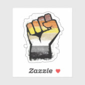 Beer protestlijst sticker (Vel)