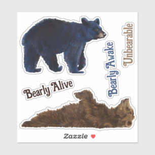 Beer Puns Sticker Collectie