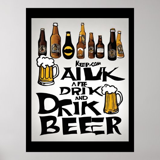 Beer Quote Poster (Voorkant)