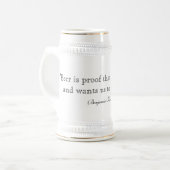 Beer Quote Stein Bierpul (Voorkant links)