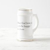 Beer Quote Stein Bierpul (Voorkant rechts)