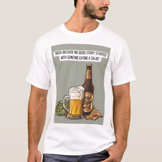 Beer Quote T-shirt (Voorkant)