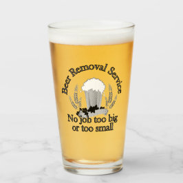 Beer Removal Service Glas