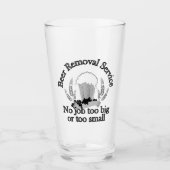 Beer Removal Service Glas (Voorkant)