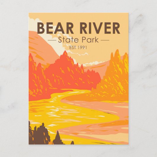 Beer River State Park Wyoming  Briefkaart (Voorkant)