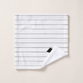 Beer Scheepspatroon Woordenset Bad Handdoek (Wasdoekje)