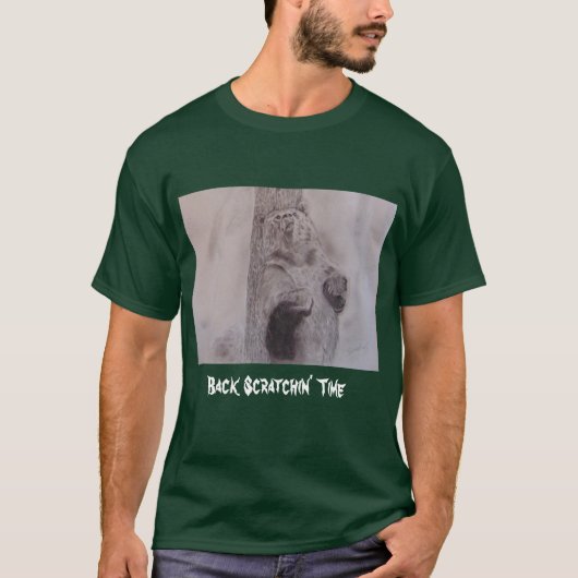 Beer Scratching T-Shirt (Voorkant)