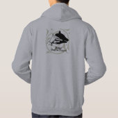 Beer Shadow Puppet Hand  Hoodie (Achterkant)