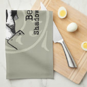 Beer Shadow Puppet Hand  Theedoek (Quarter Fold)