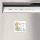 Beer & Shamrock/Irish Gezegde Magnet Magneet (Insitu (Vaatwasser))