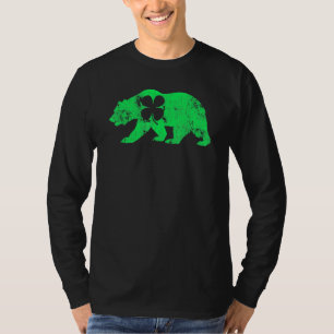 Beer Shamrock St Patrick's Day Ierse Klaver Heilig T-shirt