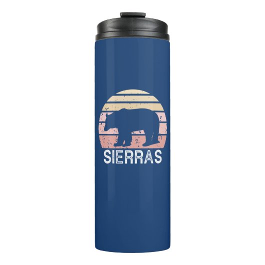 Beer Sierras Retro Thermosbeker (Voorkant)