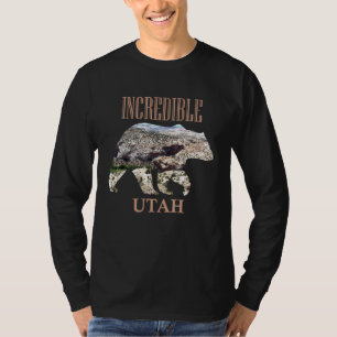 Beer Silhouette Ongelooflijk Utah Escalante Wilder T-shirt
