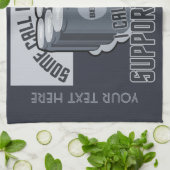 Beer Six Pack serviette personnalisée (Plié)