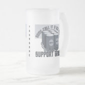 Beer Six Pack tasses personnalisées (Devant droit)