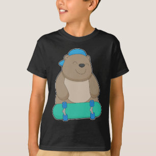 Beer Skater Skateboard T-shirt