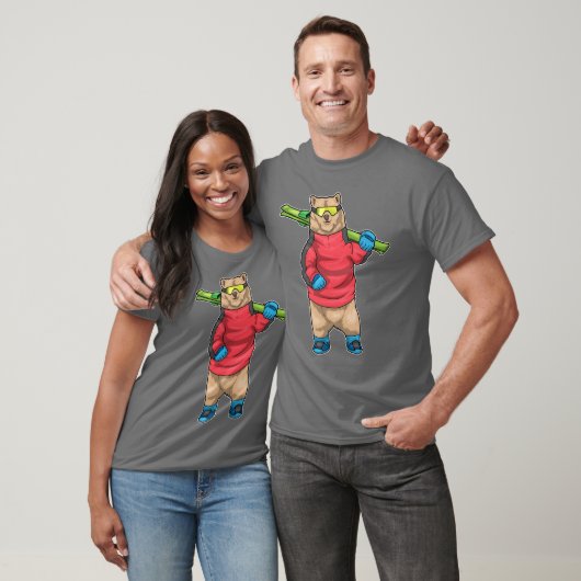 Beer Skibril Ski T-shirt (Unisex)