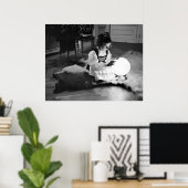 Beer Skin Rug, 1938 Poster (Thuiskantoor)