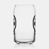 Beer™ Skull Glass (Design on Front & Back) (Droite)