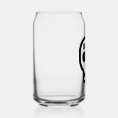 Beer™ Skull Glass (Design on Front Only) (Droite)