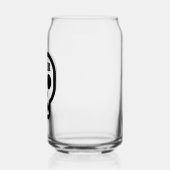 Beer™ Skull Glass (Design on Front Only) (Gauche)