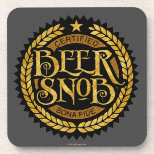 Beer Snob Bier Onderzetter
