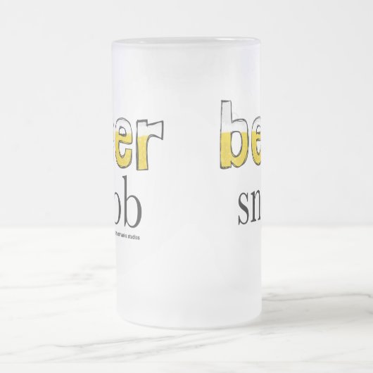 Beer Snob Frosty Mok (Center)