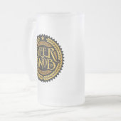 Beer Snob Matglas Bierpul (Voorkant links)