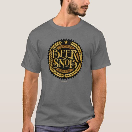Beer Snob T-shirt (Voorkant)