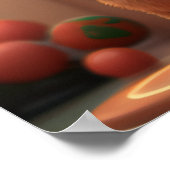 Beer spelen Basketball Art op maat Poster (Hoek)