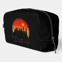 Beer Stad Zonsondergang