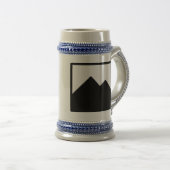 Beer Stein-Sjabloon Bierpul (Voorkant rechts)