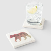 Beer Stenen Onderzetter (Zijkant)