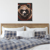 Beer Sterkte Canvas Afdruk (Insitu (Slaapkamer))