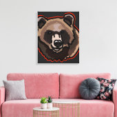 Beer Sterkte Canvas Afdruk (Insitu (Woonkamer))