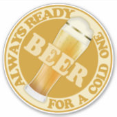 BEER STICKER (Voorkant)