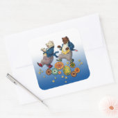 Beer-stickers Vierkante Sticker (Envelop)