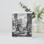 Beer Street, 1751 Briefkaart (Staand voorkant)