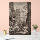 Beer Street par William Hogarth (Mariage)