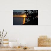 BEER SUNSET SLEEPEN POSTER (Keuken)