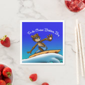 Beer Surfer Birthday Servetten (Insitu)