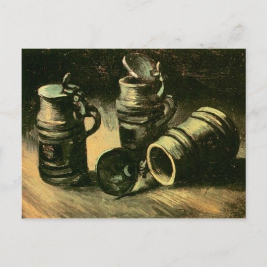 Beer Tankards, Vincent van Gogh Briefkaart (Voorkant)