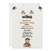 beer teddy en petten Graduation Party