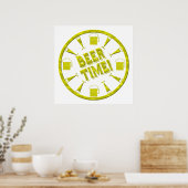 Beer Tijd! Poster (Keuken)