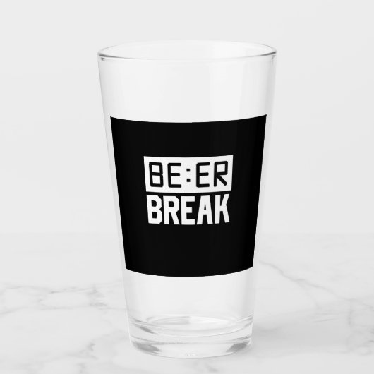 Beer Time Break Glas (Voorkant)