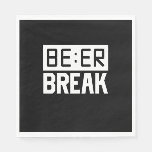 Beer Time Break Servet