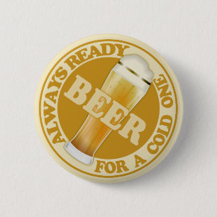 BEER-toets Ronde Button 5,7 Cm