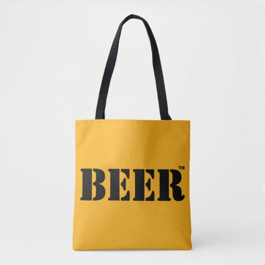 Beer Trademark Tote Bag (Voorkant)