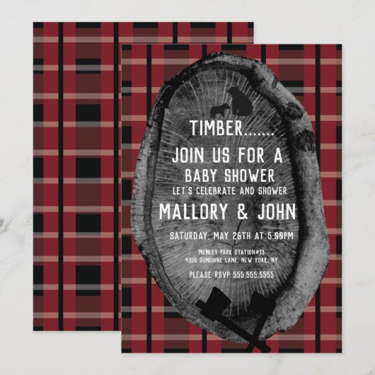 Beer Trail Bossen Adventure Lumbar Jack Kaart (Voorkant / Achterkant)