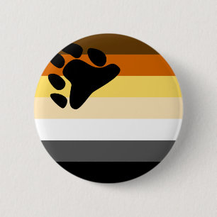 Beer trots ronde button 5,7 cm
